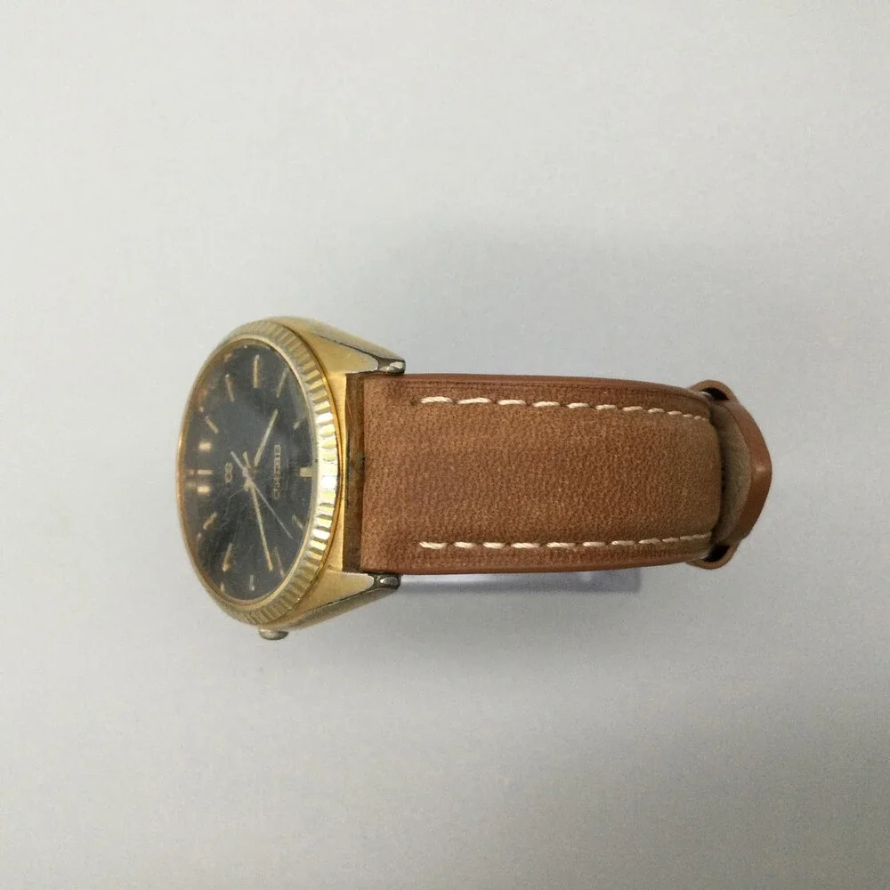 Vintage Seiko 5Y23-8A69 Mens Watch 36mm President Day Date SCRATCHED New Battery
